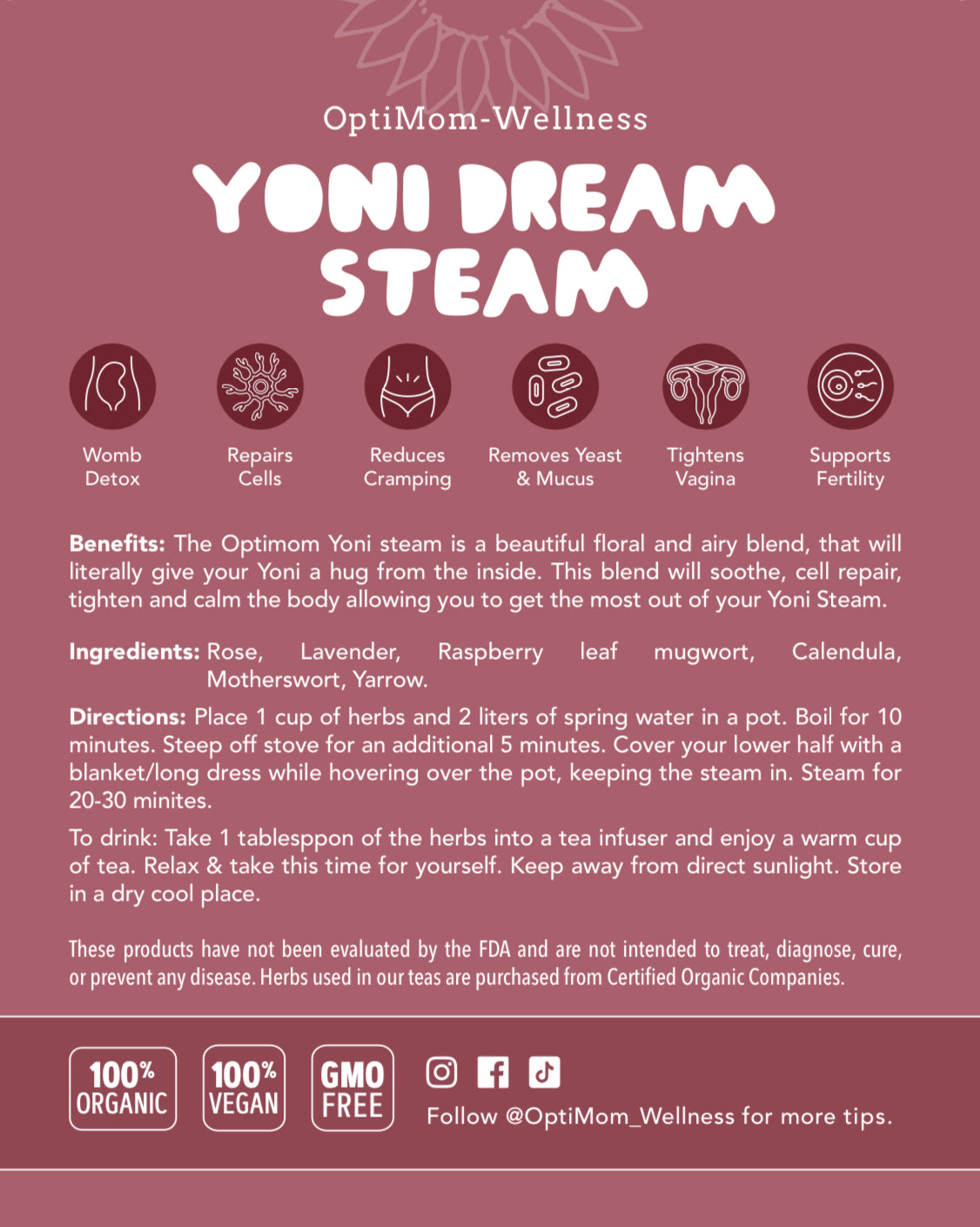 Yoni Steam Stool Kit